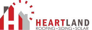 Heartland Roofing, Siding, and Solar logo